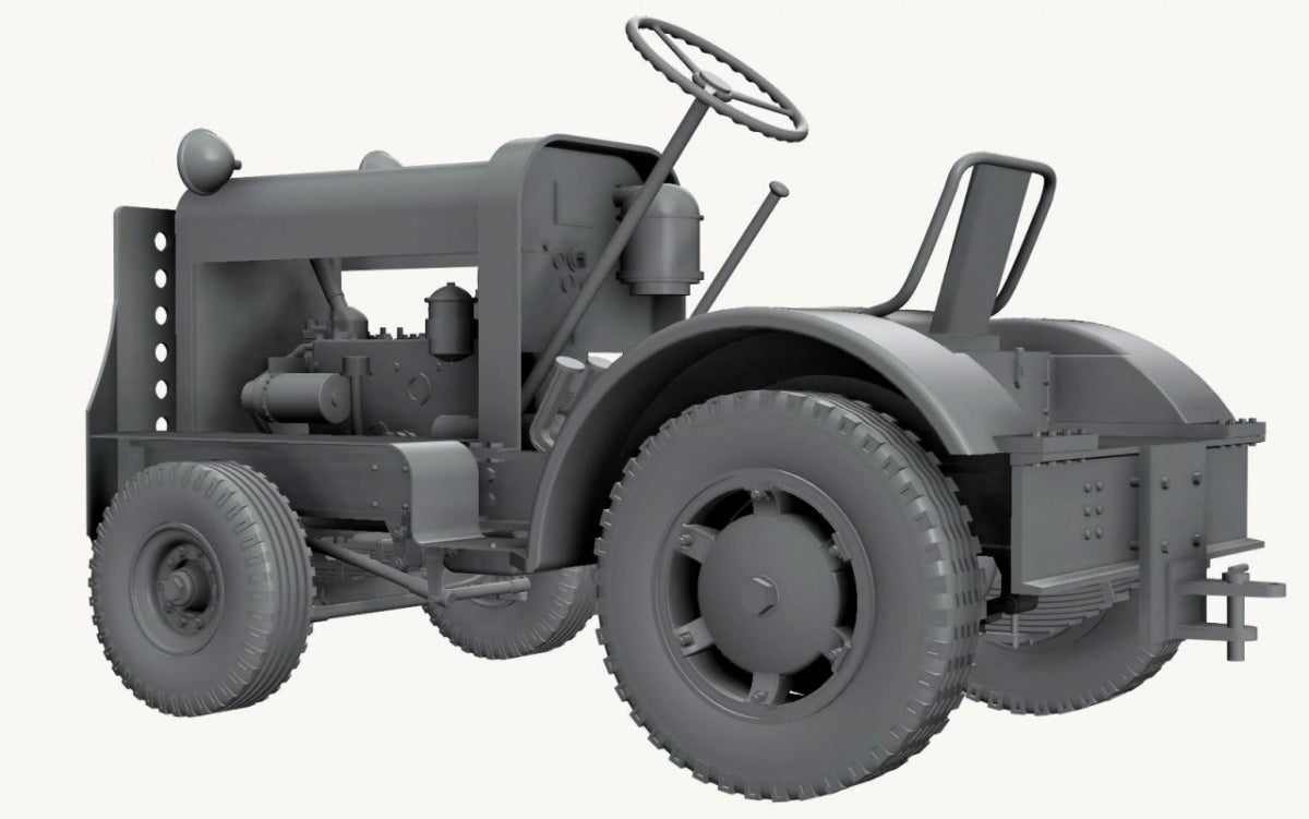 Thunder Model 32001 US Tug Clarktor-6 Mill-33 The heavy duty airfield tractor 1/32 – immagine 8