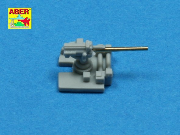 Aber 350L-07 Set of 12 pcs 127 mm universale barrels for U.S. Navy ships 1/350 – Bild 4