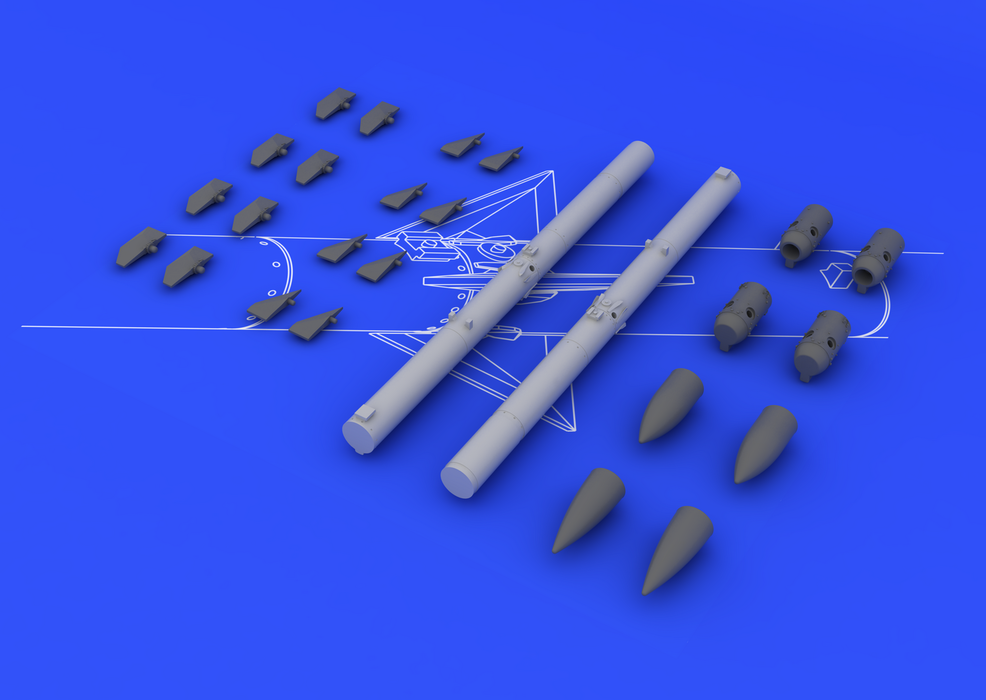 Eduard SIN648124 F-35B ARMAMENT TAMIYA 1/48 – immagine 4