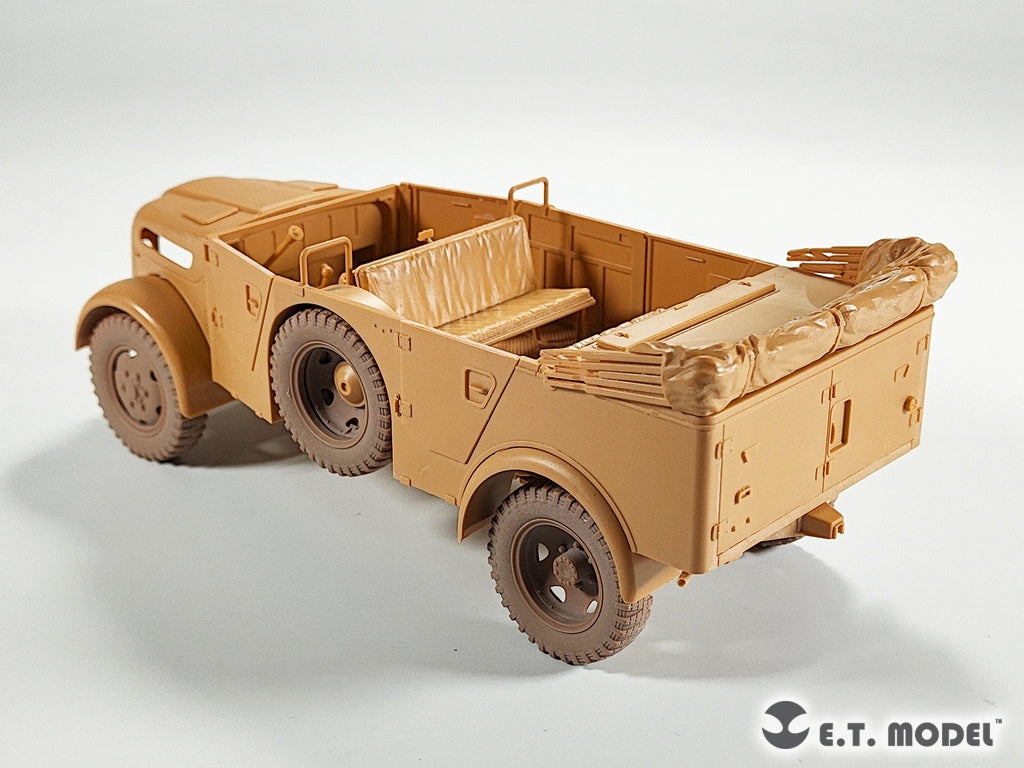 E.T. Model P35-137 WWII German Steyr Type1500A/1500A-1 Sagged wheels For TAMIYA Kit 1/35 – imagen 7