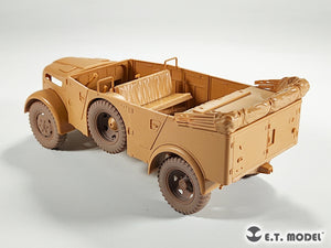E.T. Model P35-137 WWII German Steyr Type1500A/1500A-1 Sagged wheels For TAMIYA Kit 1/35 – imagen 7