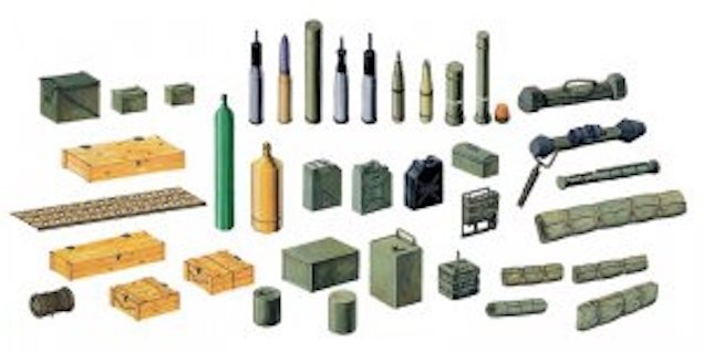 Italeri 6423 Modern Battle Accessories 1/35 – imagen 2