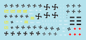 Star Decals 72-A1005 Finnish Tanks in WW2 # 1. KV-1 m/1942, KV-1E, ISU-152, PzKpfw IV Ausf J, T-37A and T-38 1/72 – zdjęcie 3