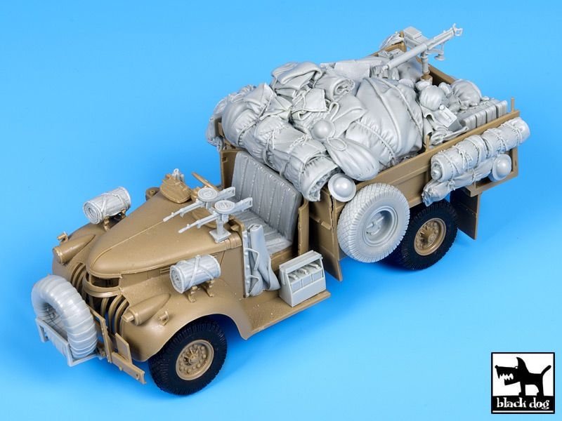 Black Dog T35109 British SAS chevrolet N 1/35 – imagen 3