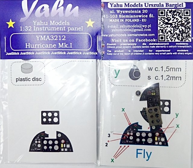 Yahu YMA3212 Hurricane Mk.I (Fly) 1/32