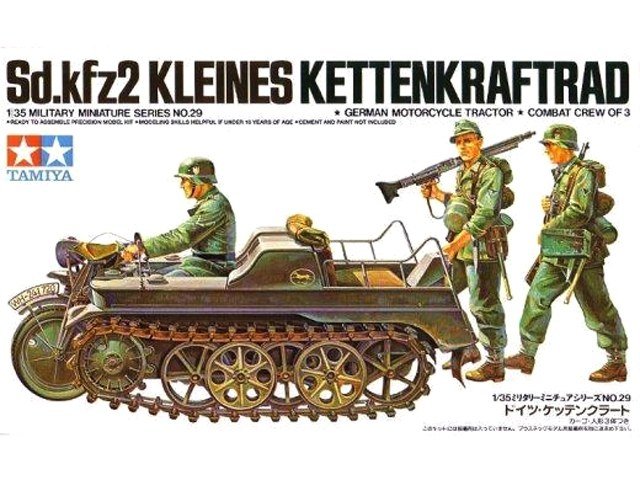 Tamiya 35029 Sd.Kfz. 2 Petites Kettenkraftrad 1/35