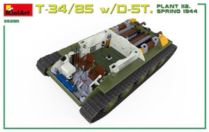 Miniart 35290 T-34/85 w/D-5T. PLANT 112. SPRING 1944. INTERIOR KIT 1/35 – Bild 5
