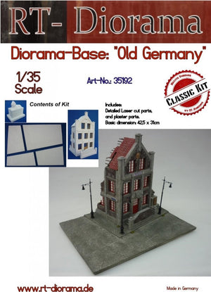 RT-Diorama 35192 Socle de diorama : « Vieille Allemagne » 1/35