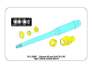 Aber 35L-026n German 88mm KwK 36 L/56 Tiger I (early model) 1/35 – Bild 6