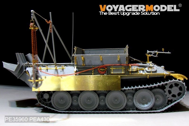 Voyager Model PE35960 WWII German Bergepanther Ausf.G Basic For TAKOM 2107 1/35 – Bild 7