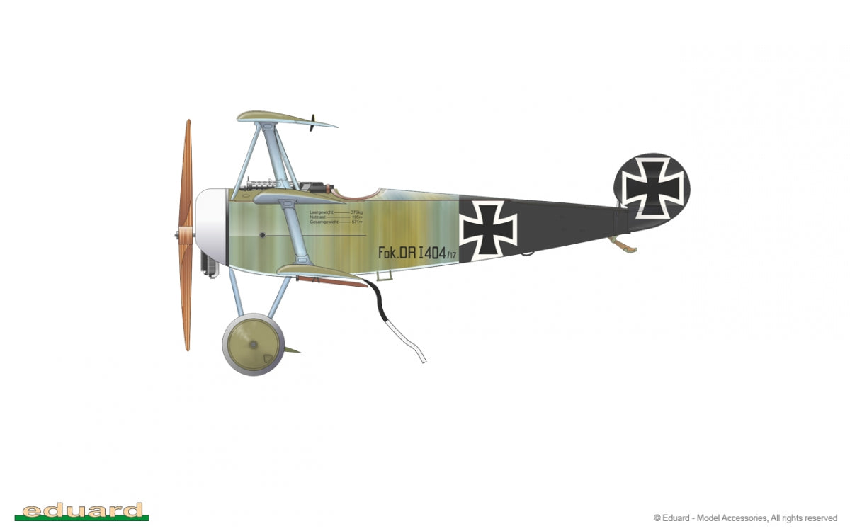 Eduard 7039 Fokker Dr. I 1/72 – Bild 7