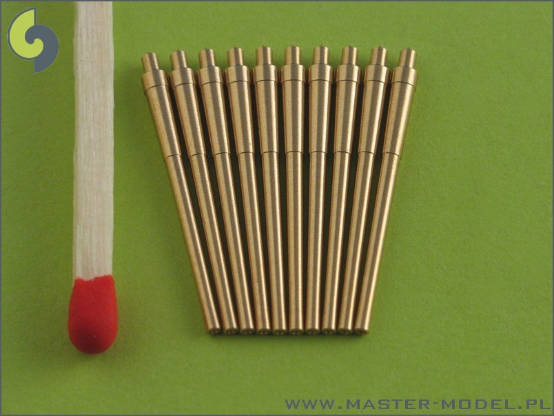 Master SM-700-011 British 14in (356mm) Mark VII barrels (10pcs) - King George V class – immagine 3