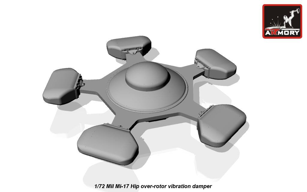 Armory Models ACA7277 Mil Mi-8/-17 Hip rotor vibration damper 1/72