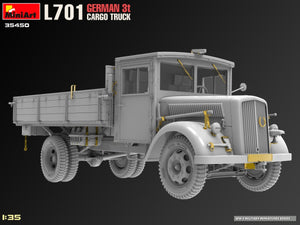 Miniart 35450 L701 GERMAN 3T CARGO TRUCK 1/35 – imagen 6