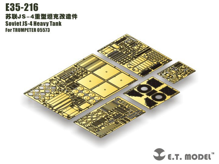 E.T. Model E35-216 Soviet JS-4 Heavy Tank (For TRUMPETER 05573) 1/35