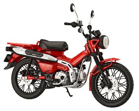 Fujimi 141916 B-NX-3 Honda Hunter Cub CT 125 (Growing Red) 1/12 – imagen 3