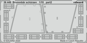 Eduard 36449 Brummbär schurzen 1/35 ACADEMY – image 2