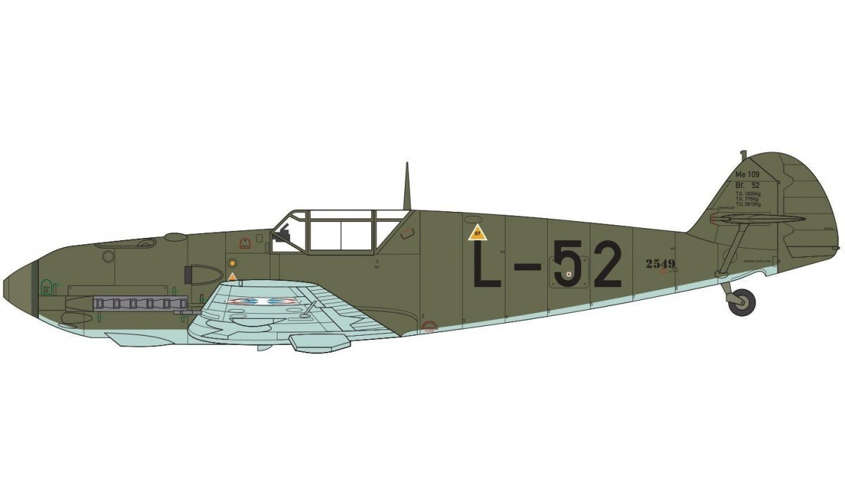 Airfix 05120B Messerschmitt Bf109E-3/E-4 05120B 1/48 – zdjęcie 2