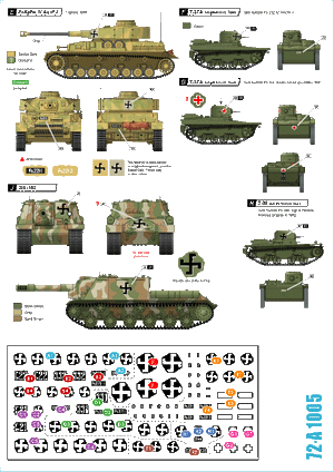 Star Decals 72-A1005 Finnish Tanks in WW2 # 1. KV-1 m/1942, KV-1E, ISU-152, PzKpfw IV Ausf J, T-37A and T-38 1/72 – zdjęcie 2