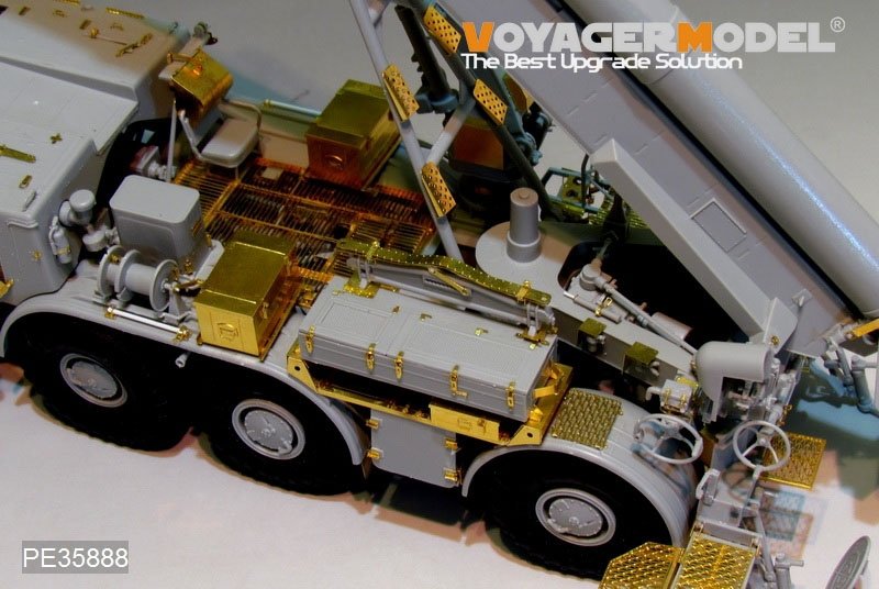 Voyager Model PE35888 Modern Russian 9P113 TEL w/9M21 rocket Basic for TRUMPETER 1/35 – image 9