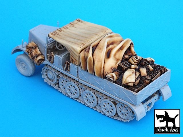 Black Dog T72018 Sd. Kfz. 9 Famo for Revell 1/72 – imagen 3