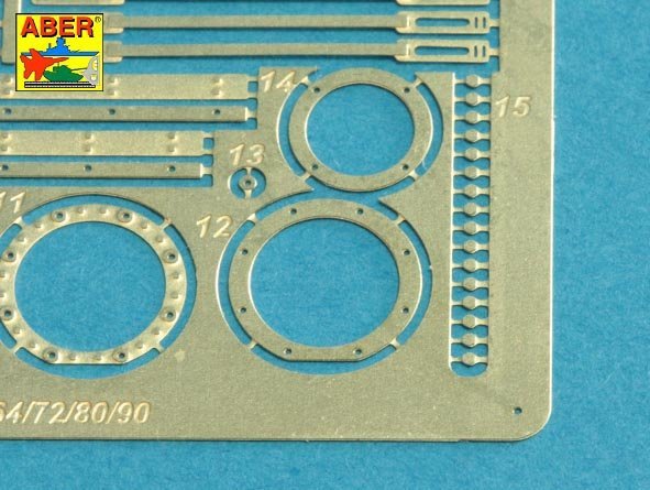 Aber 35L-148 125mm 2A46M Barrel for Russian Tank T-72M1 &amp;amp;amp;amp;amp;amp;amp;amp;amp; T-64A/B 1/35 – imagen 4