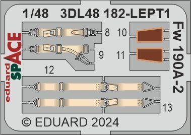 Eduard 3DL48182 Fw 190A-2 SPACE EDUARD 1/48 – immagine 2
