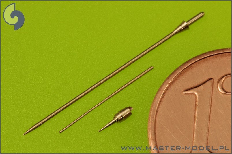 Master AM-48-074 SAAB 37 Viggen - Pitot tubes &amp;amp; Angle Of Attack probe 1/48 – imagen 3
