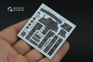 Quinta Studio QDS-35132 AH-64A 3D-Printed coloured Interior on decal paper (Trumpeter) (Small version) 1/35 – imagen 4