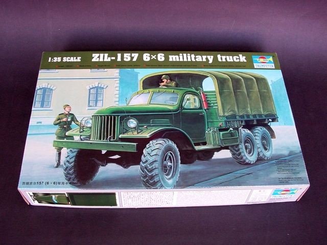 Trumpeter 01001 ZIL-157 6x6 military truck 1/35 – Bild 2