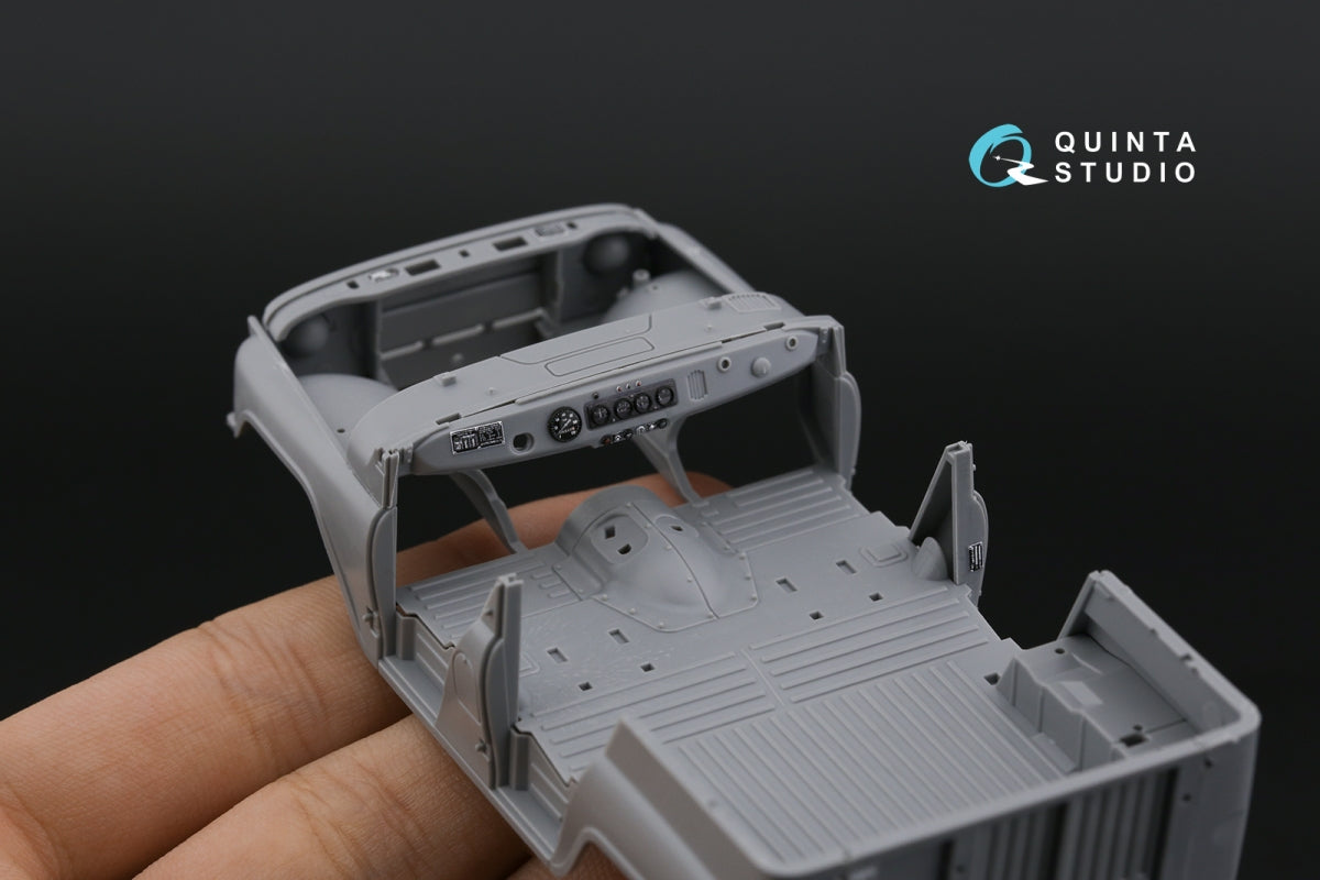 Quinta Studio QD35115 UAZ-469 3D-Printed &amp;amp; coloured Interior on decal paper (Zvezda) 1/35 – zdjęcie 11