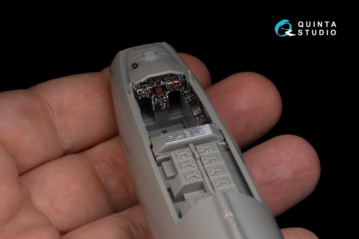 Quinta Studio QD48224 F-104S/ASA-M 3D-Printed &amp;amp; coloured Interior on decal paper (Kinetic) 1/48 – imagen 11
