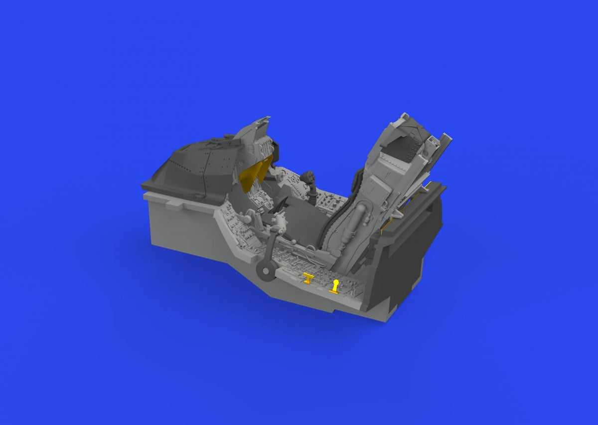Eduard 648973 F-16C Block 52 from 1997 cockpit PRINT KINETIC MODEL 1/48 – imagen 3