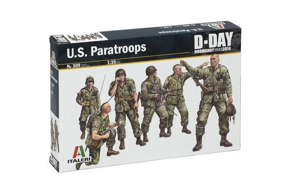 Italeri 0309 FIGURES-US PARATROOPS (WWII) 1/35