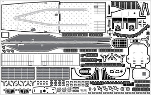 Pontos 38019F1 USS FFG Oliver Hazard Perr Class L.H. Detail Up Set &amp;quot;Advanced&amp;quot; with Kit 1/350 – Bild 7