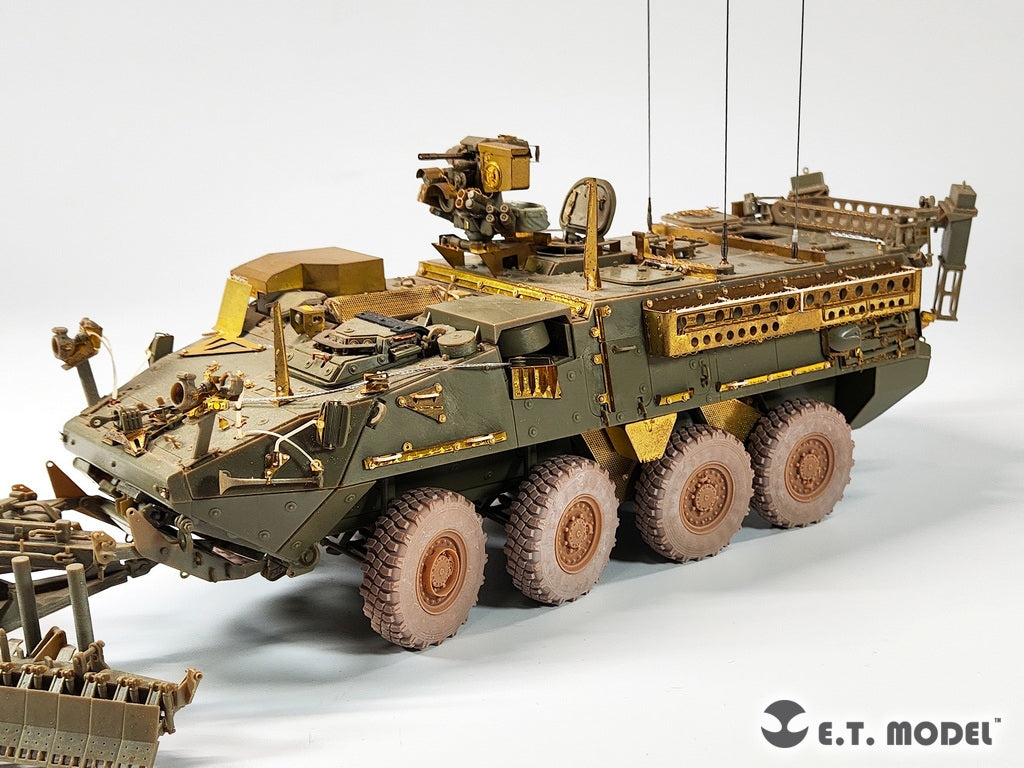 E.T. Model P35-149 U.S.Army Stryker Armored Vehicle Sagged Wheels For AFV CLUB kit 1/35 – imagen 5