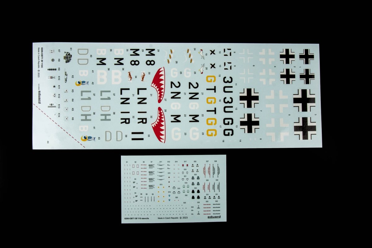 Eduard 8209 Bf 110C 1/48 – zdjęcie 5