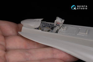 Quinta Studio QD48284 F/A-18A++ 3D-Printed &amp;amp; coloured Interior on decal paper (Hasegawa) 1/48 – immagine 11