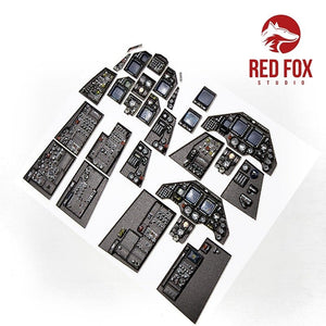 Red Fox Studio QS-32112 F-16I Sufa (for Academy kit) 1/32 – Bild 6