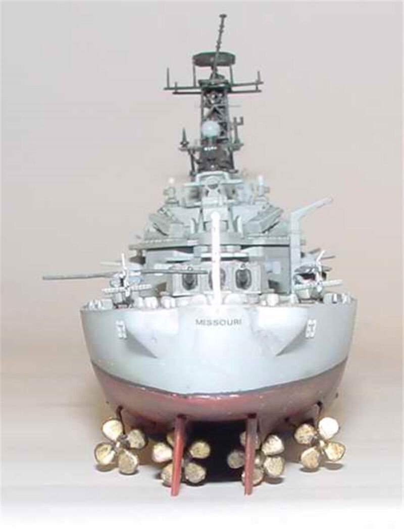Trumpeter 05705 US Battleship BB-63 Missouri 1991Modern 1/700 – imagen 3