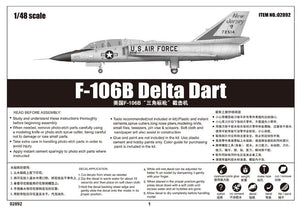 Trumpeter 02892 F-106B Delta Dart 1/48 – image 2