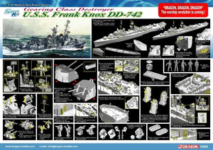 Dragon 1045 U.S.S. Frank Knox DD-742 1/350 – zdjęcie 2