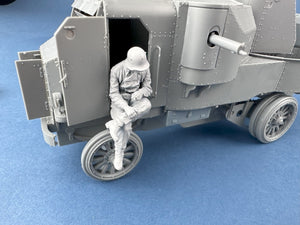 Copper State Models F35-052 German Armoured Car Crewman in a field grey coverall 1/35 – Bild 4