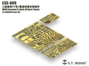 E.T. Model E35-089 WWII German Pz.Kpfw.IV Ausf.J Basic (For DRAGON Smart Kit) 1/35