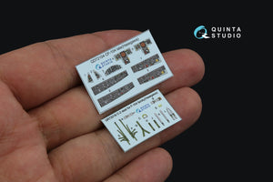 Quinta Studio QD72104 CF-104 late 3D-Printed &amp;amp; coloured Interior on decal paper (Hasegawa) 1/72 – imagen 6