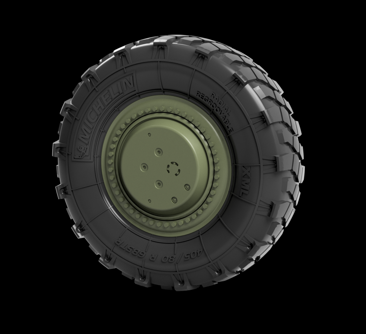 Panzer Art RE35-781 Boxer GTF Road wheels (Michelin XML) 1/35 – imagen 3