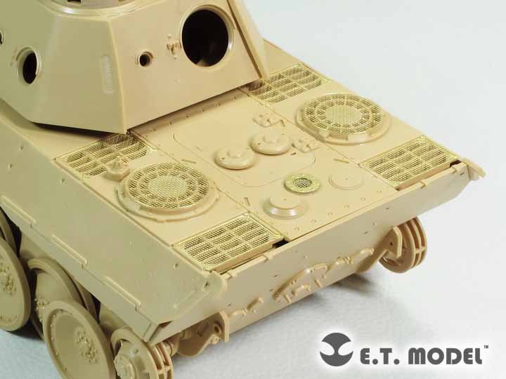 ET Model EA35-112 WWII German Panther D Engine Grill Mesh For TAMIYA 35345 1/35
