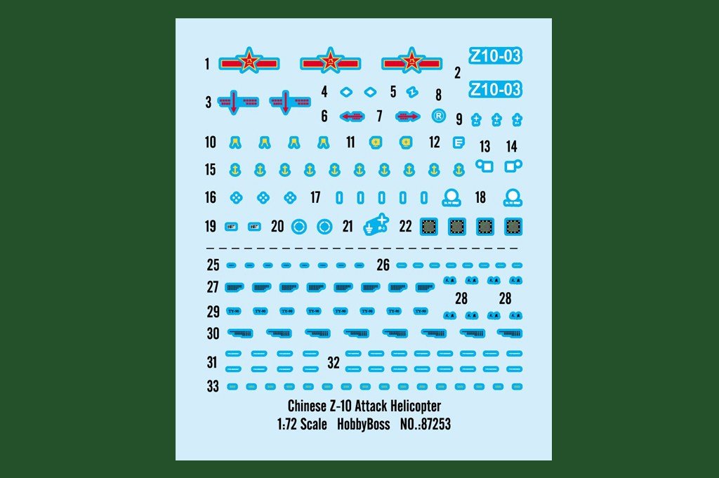 Hobby Boss 87253 Chinese Z-10 1/72 – Bild 5