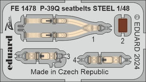 Eduard BIG49433 P-39Q detail set for Arma Hobby 1/48 – Bild 5