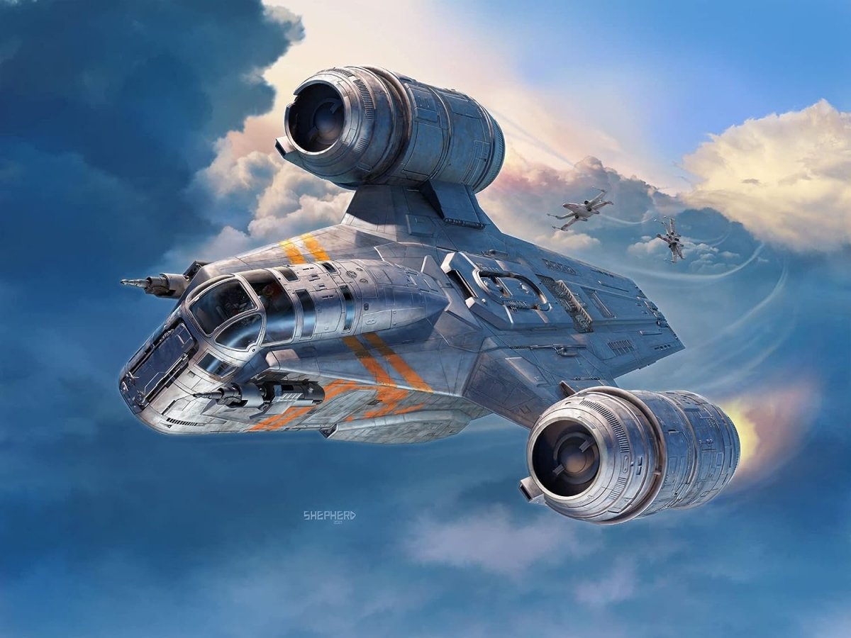 Revell 06788 The Mandalorian: Razor Crest Platinum Edition 1/72 – imagen 2